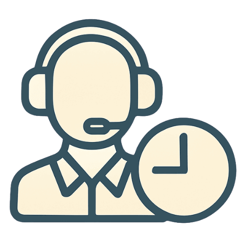 8ZZ Atendimento ao cliente disponível 24 horas por dia, 7 dias por semana image